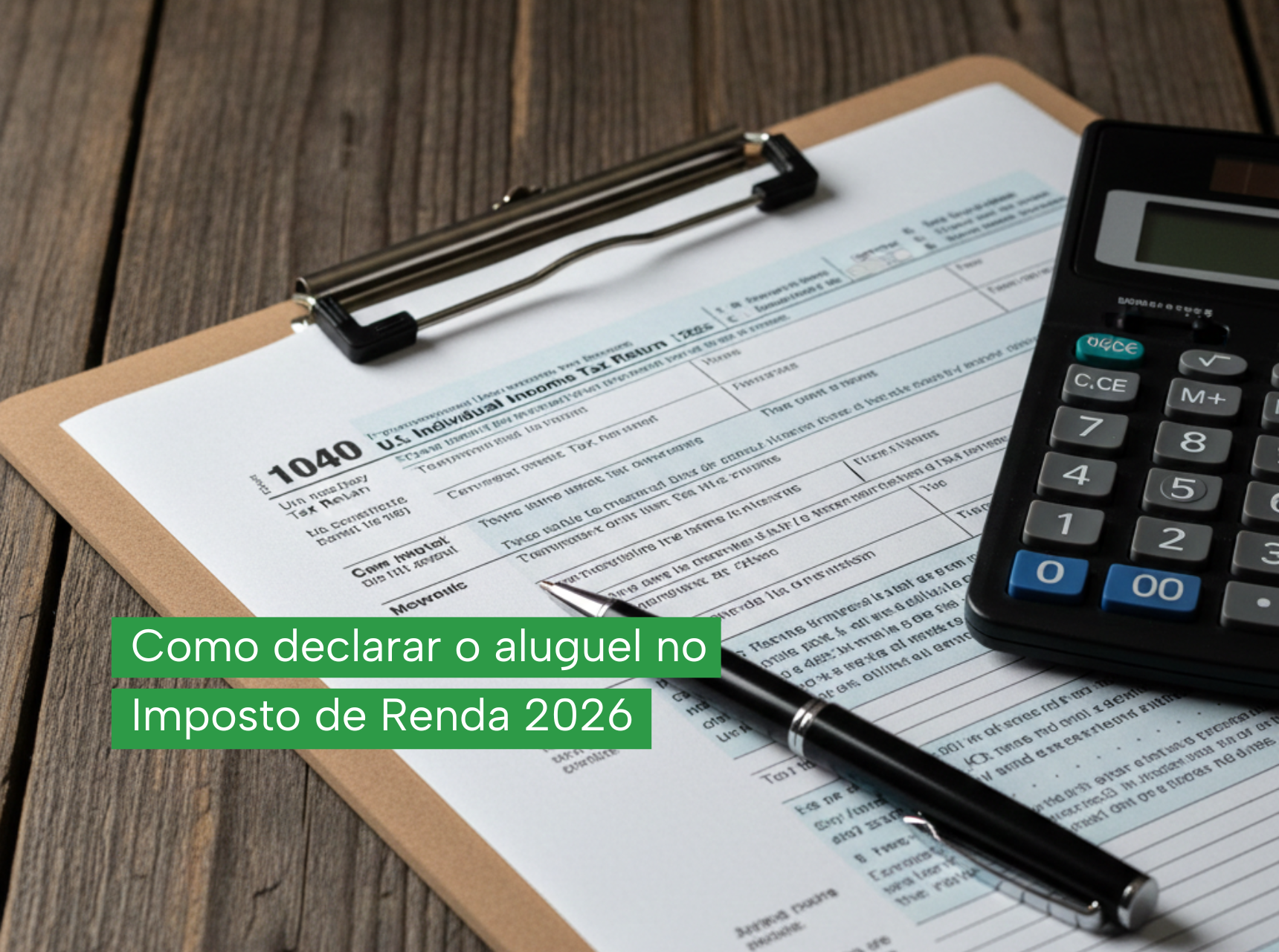 imagem Como declarar o aluguel no Imposto de Renda 2026